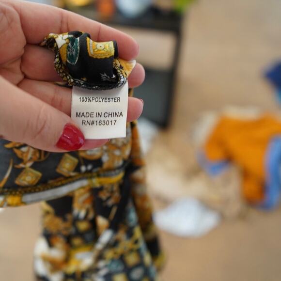 Princess Polly Lucci Mini Dress Multi Womens Size 4 - Picture 9 of 9